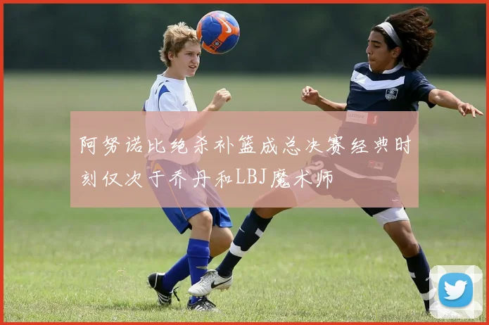 阿努诺比绝杀补篮成总决赛经典时刻仅次于乔丹和LBJ魔术师